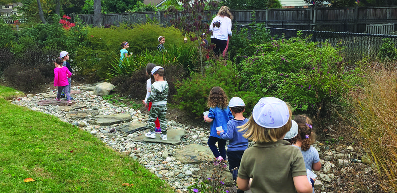 		                                		                                <span class="slider_title">
		                                    Preschoolers learn in the garden almost every day. Photo courtesy of Beth Sholom Early Childhood Center.		                                </span>
		                                		                                
		                                		                            		                            		                            